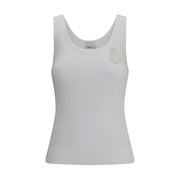 Chloé White Cotton Top