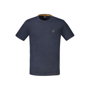 Hugo Boss Blue Cotton Men T-Shirt