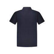 Hugo Boss Blue Cotton Polo Shirt