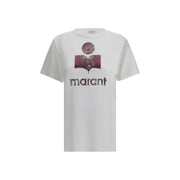 Marant Etoile White Linen T-Shirt