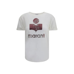 Marant Etoile White Linen T-Shirt