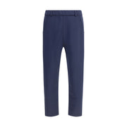 Prada Blue Polyester Casual Pants