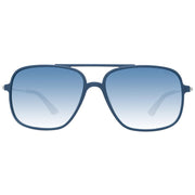 Police Blue Plastic Sunglasses