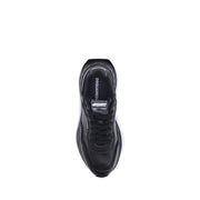 Dsquared² Black Calf Leather Bos Taurus Athletic Sneakers