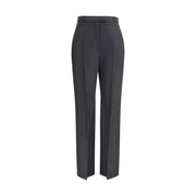 Alexander McQueen Black Wool Dress Pants