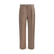 The Row Beige Cotton Casual Pants
