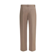 The Row Beige Cotton Casual Pants
