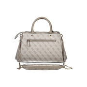 Guess Jeans Grigio Polyurethane Women Handbag