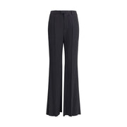 Balenciaga Black Viscose Flared Pants