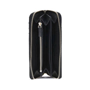 Valentino Garavani Black Calf Leather Bos Taurus Wallet