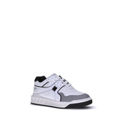 Valentino Garavani White Calf Leather Bos Taurus Low Top Sneakers