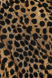 Dolce & Gabbana Brown Leopard High Waisted Hot Pants Shorts