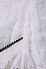 Dolce & Gabbana White Linen High Waisted Hot Pants Shorts