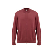 Gran Sasso Red Silk T-Shirt