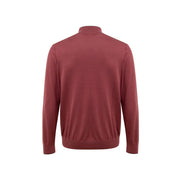 Gran Sasso Red Silk T-Shirt