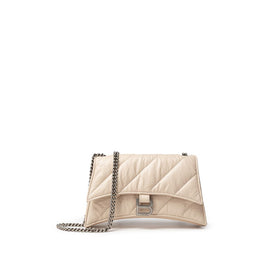 Balenciaga Beige Leather Shoulder Bag