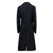 Bottega Veneta Blue Cotton Trench Coat