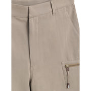 Dior Beige Cotton Cargo Shorts
