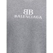 Balenciaga Gray Cotton Sweatshirt