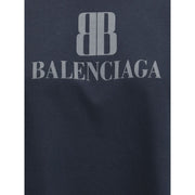 Balenciaga Black Cotton T-Shirt