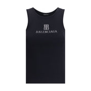 Balenciaga Black Viscose Top