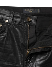 Dolce & Gabbana Black GRACE High Waist Skinny Denim Jeans