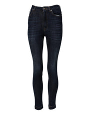 Dolce & Gabbana Blue GRACE High Waist Skinny Denim Jeans