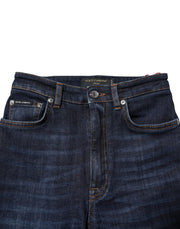 Dolce & Gabbana Blue GRACE High Waist Skinny Denim Jeans