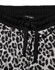 Dolce & Gabbana Multicolor Leopard #DGMillennials Jogger Pants