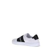 Givenchy White Calf Leather Bos Taurus Low Top Sneakers