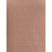 Fendi Multicolor Cotton Casual Dress