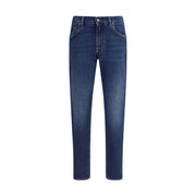 Dolce & Gabbana Blue Cotton Jeans Denim
