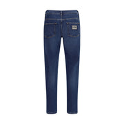 Dolce & Gabbana Blue Cotton Jeans Denim