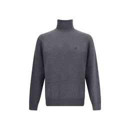 Etro Gray Wool Turtleneck