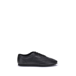 Marni Black Calf Leather Bos Taurus Athletic Sneakers