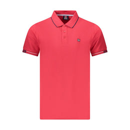 Norway 1963 Red Cotton Men Polo Shirt