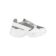 Emporio Armani Bianco Polyester Women Sneaker