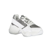 Emporio Armani Bianco Polyester Women Sneaker
