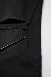 Dolce & Gabbana Black Cotton Skinny Denim Jeans