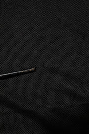 Dolce & Gabbana Black DG Silk Vneck Collared Men Polo T-shirt