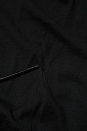 Dolce & Gabbana Black Cashmere V-Neck Long Sleeves T-shirt