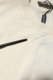 Dolce & Gabbana White Silk Short Sleeves Blouse Pullover Top