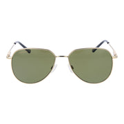 Serengeti Gold Plastic Sunglasses