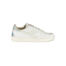 Diadora White Fabric Sneaker