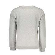 North Sails Gray Organic Cotton Men Sweater