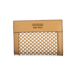 Guess Jeans Brown Polyethylene Wallet