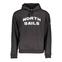 North Sails Black Cotton Sweatshirt