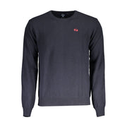 La Martina Blue Wool Sweater