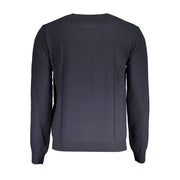 La Martina Blue Wool Sweater