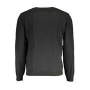 La Martina Black Wool Sweater